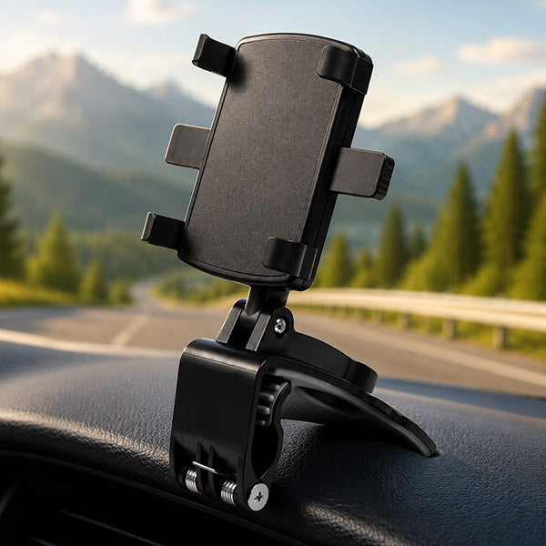 Adjustable Car Dashboard Phone Mount Clip