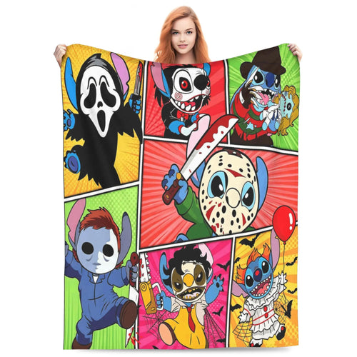 Halloween Horror Blanket – Cozy Spooky Throw for Movie Nights