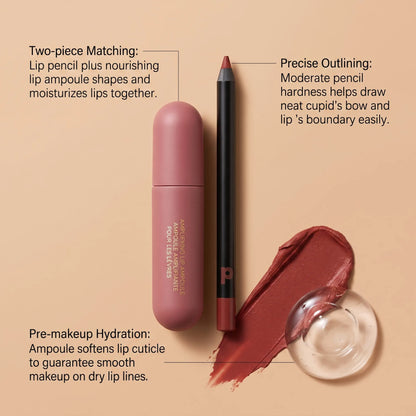 2-in-1 Hydrating Lip Liner & Collagen Lip Primer Set