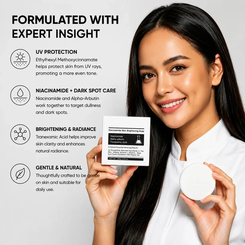 Tea Shell Niacinamide + Alpha Arbutin Cleansing Soap