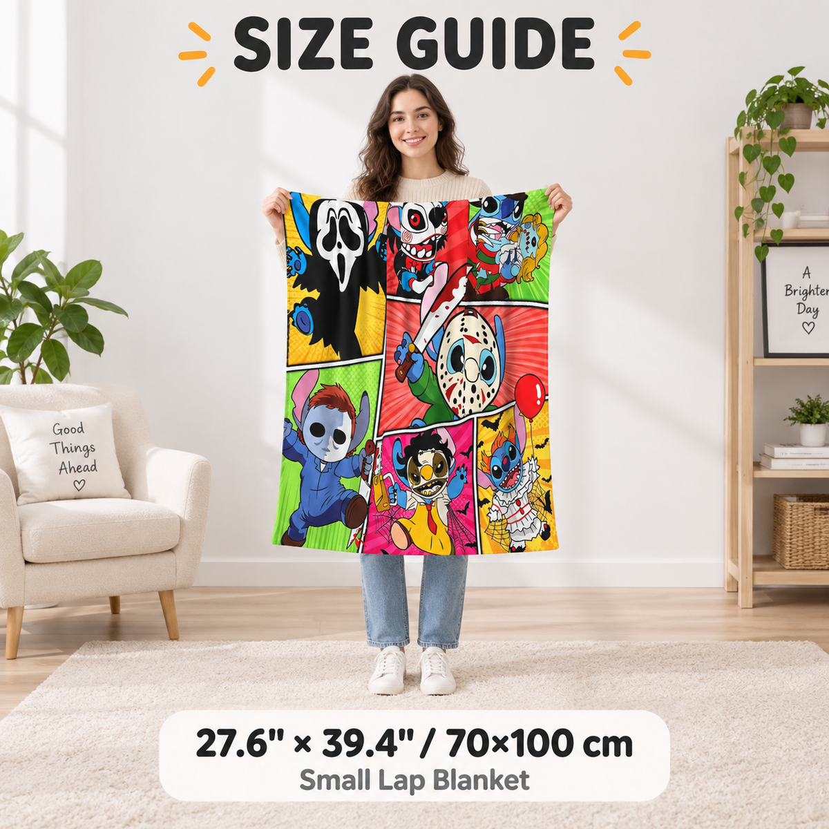 Halloween Horror Blanket – Cozy Spooky Throw for Movie Nights