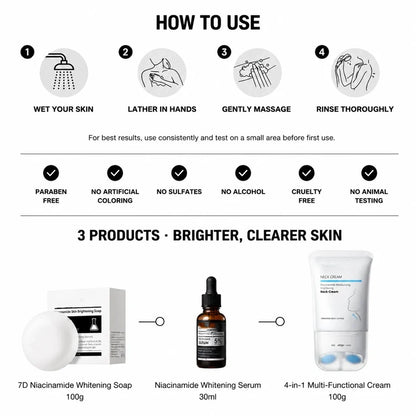 Tea Shell Niacinamide + Alpha Arbutin Cleansing Soap