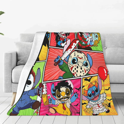 Halloween Horror Blanket – Cozy Spooky Throw for Movie Nights