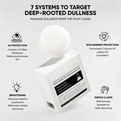 Tea Shell Niacinamide + Alpha Arbutin Cleansing Soap
