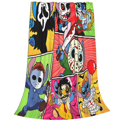 Halloween Horror Blanket – Cozy Spooky Throw for Movie Nights