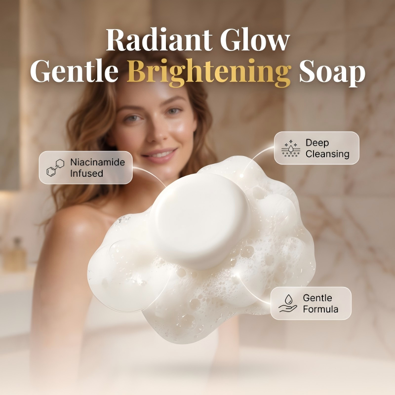 Tea Shell Niacinamide + Alpha Arbutin Cleansing Soap